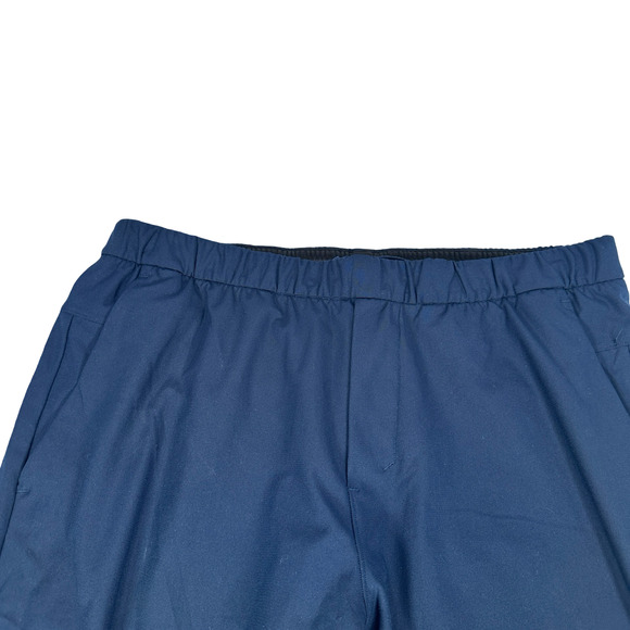 Lululemon ABC Pull-On Pants Mens XL Navy Blue Stretch Pockets Activewear Tapered - Picture 4 of 9